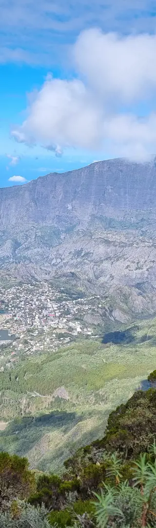 Der Abstieg nach Cilaos